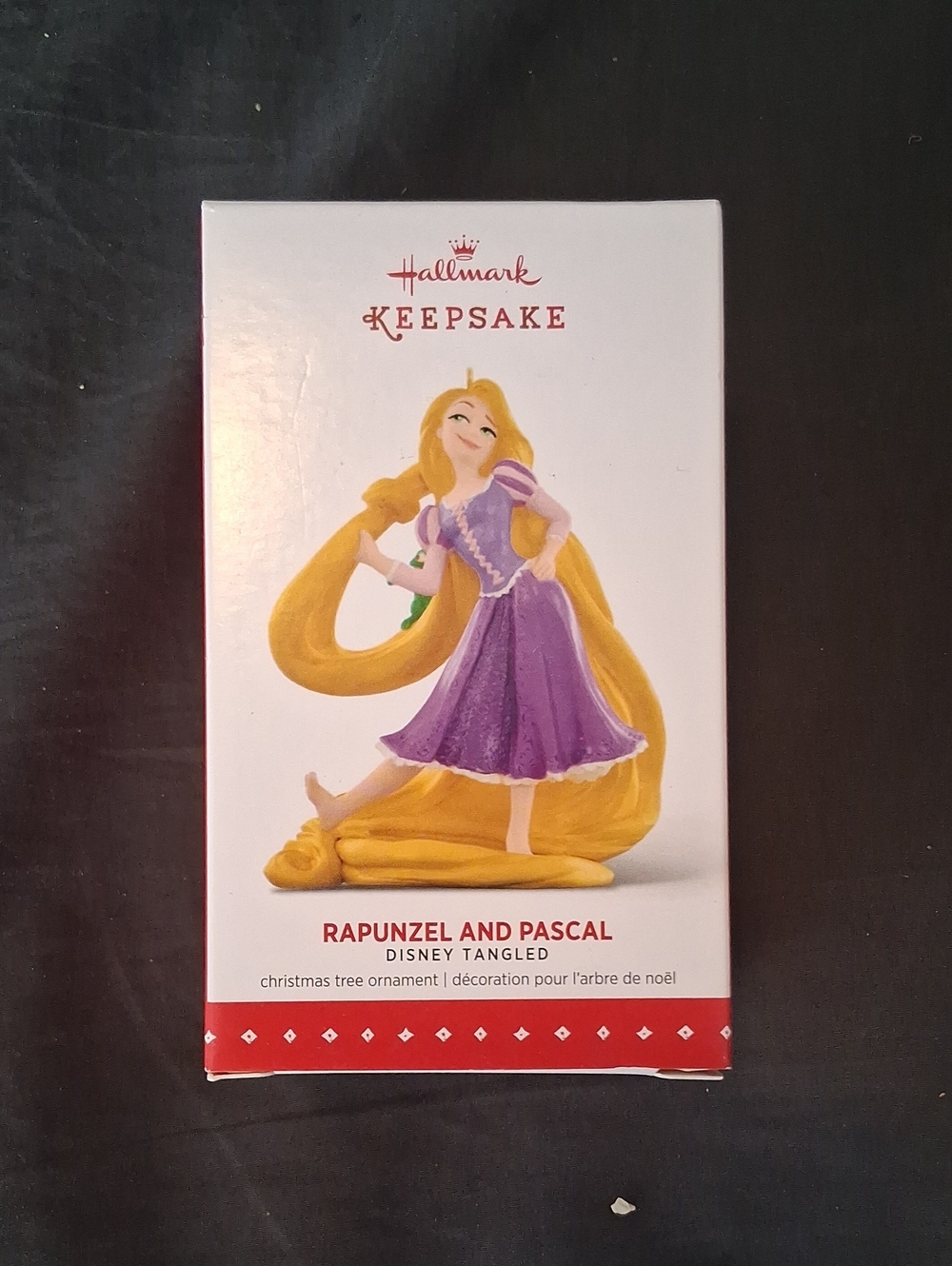 Hallmark Rapunzel Ornament in Purple and Gold